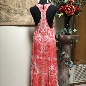 Free People Elegant Coral Dress